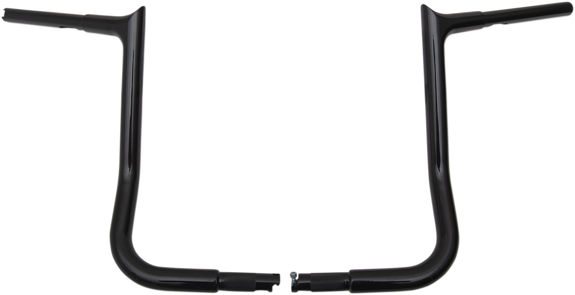 Fat Baggers Inc. 1 1/4" EZ Install Pointed Top Handlebar For Harley 1986-2025