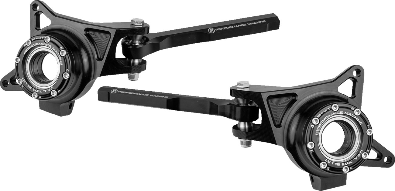 Performance Machine Off-Road Front Steering Knuckles Polaris RZR Turbo S 2018-2021