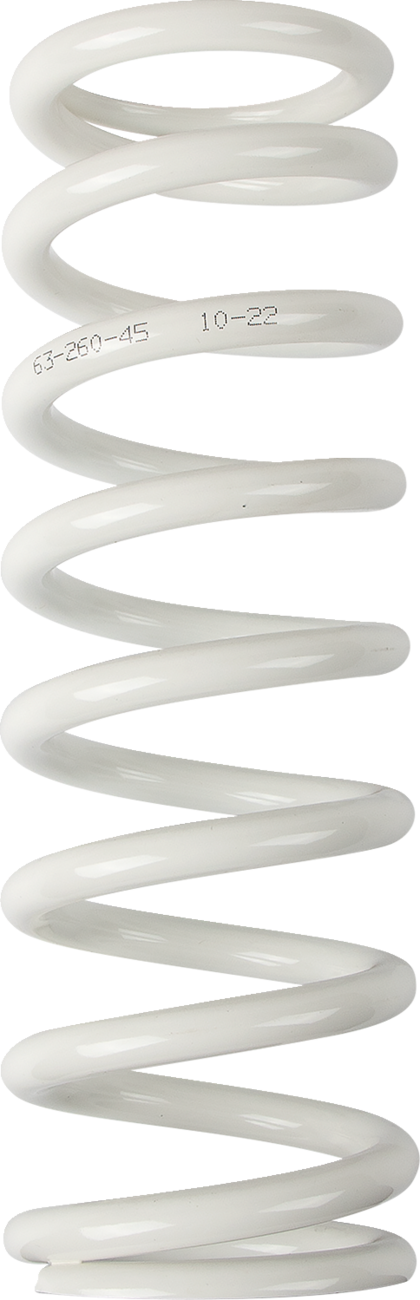 Moose offroad Shock Spring - 63 mm OD - 45 n/mm - White Husqvarna/KTM/Gas Gas