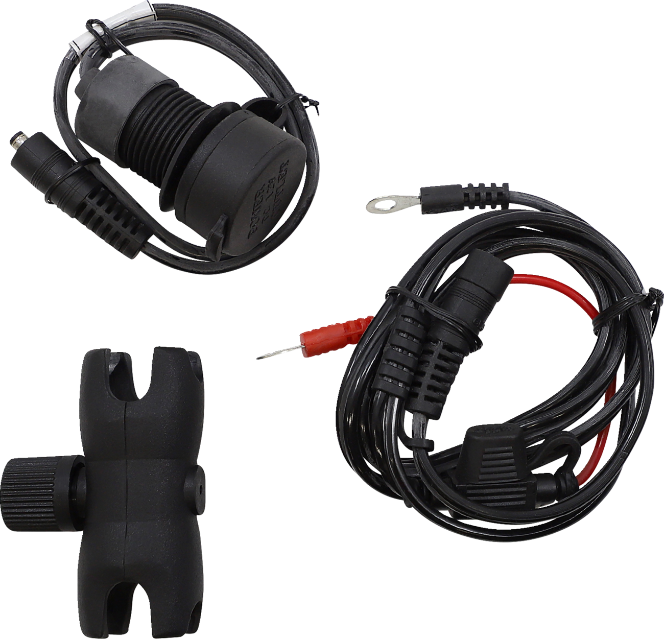 Dual USB Port Charger with 1" Ball Mount