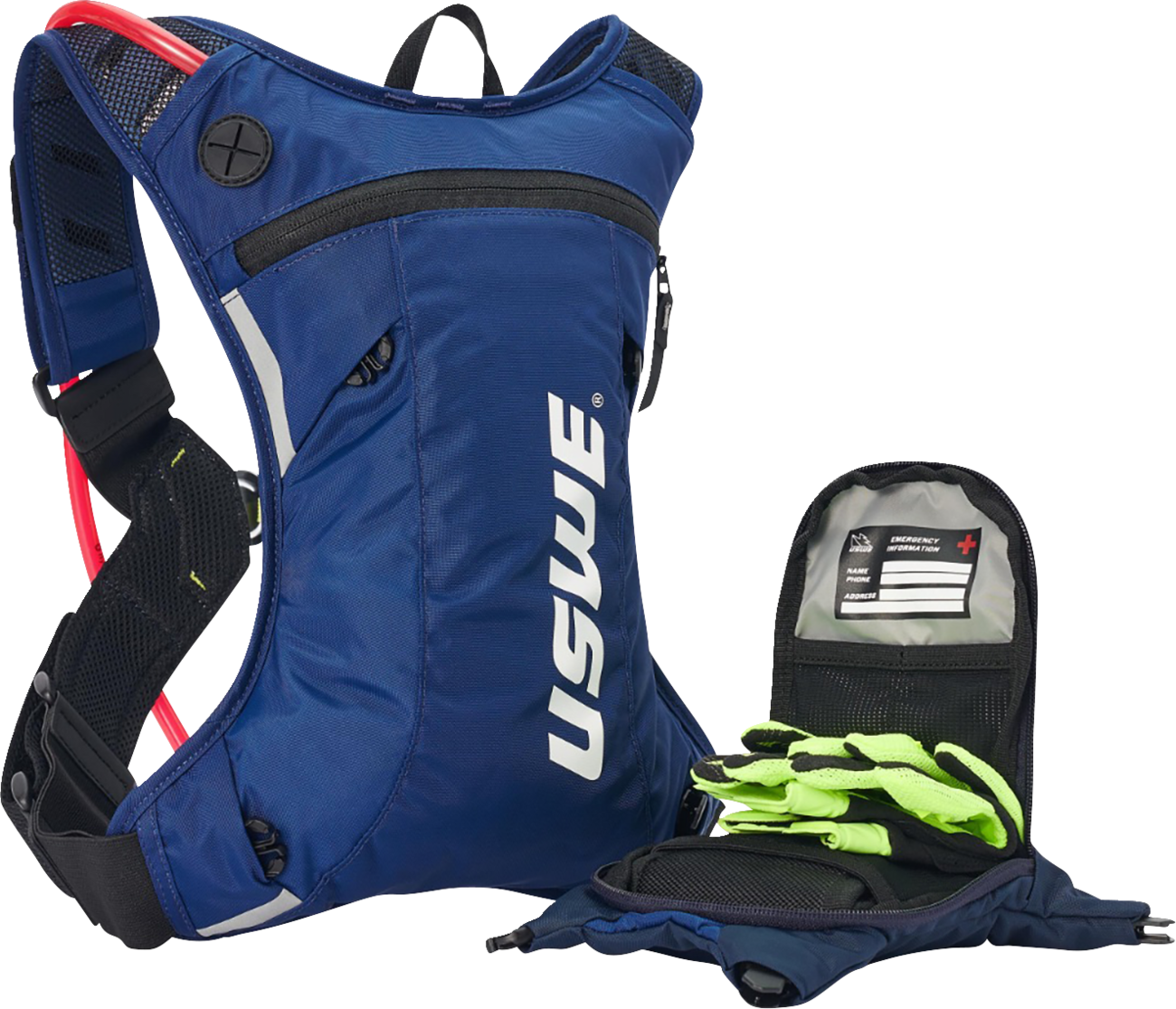 USWE MOTO HYDRO 3L PACK 2L ELITE PNP BLUE
