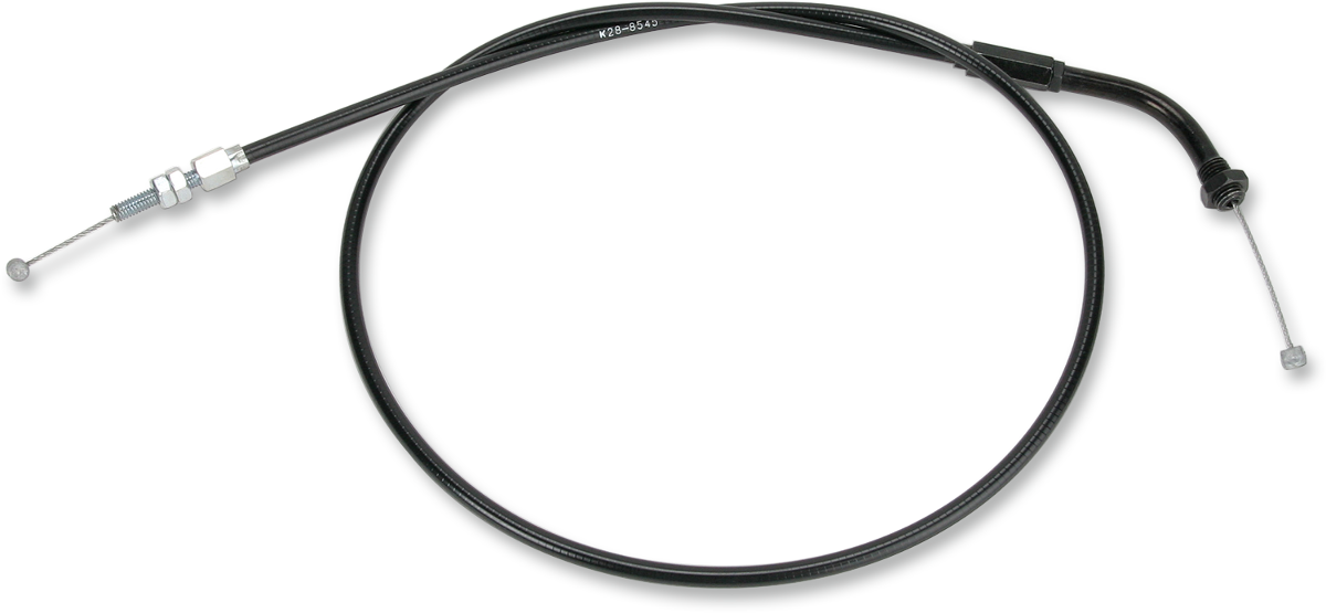 Parts unlimited Vinyl Covered Throttle Cable - '76-'88 Kawasaki KZ