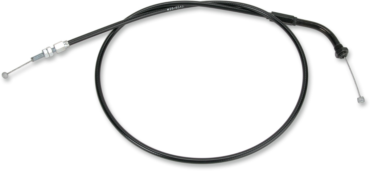 Parts unlimited Vinyl Covered Throttle Cable - '76-'88 Kawasaki KZ