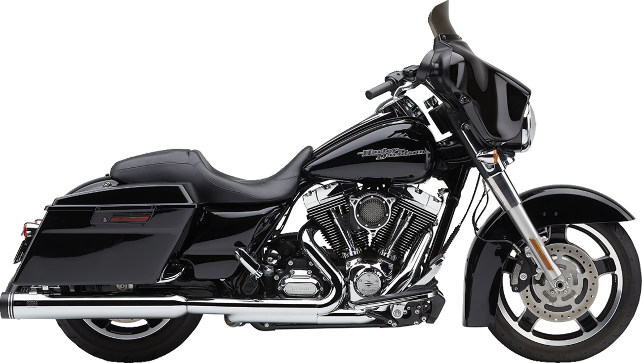 Cobra 4" Neighbor Haters® Series Mufflers - Chrome Harley Davidson