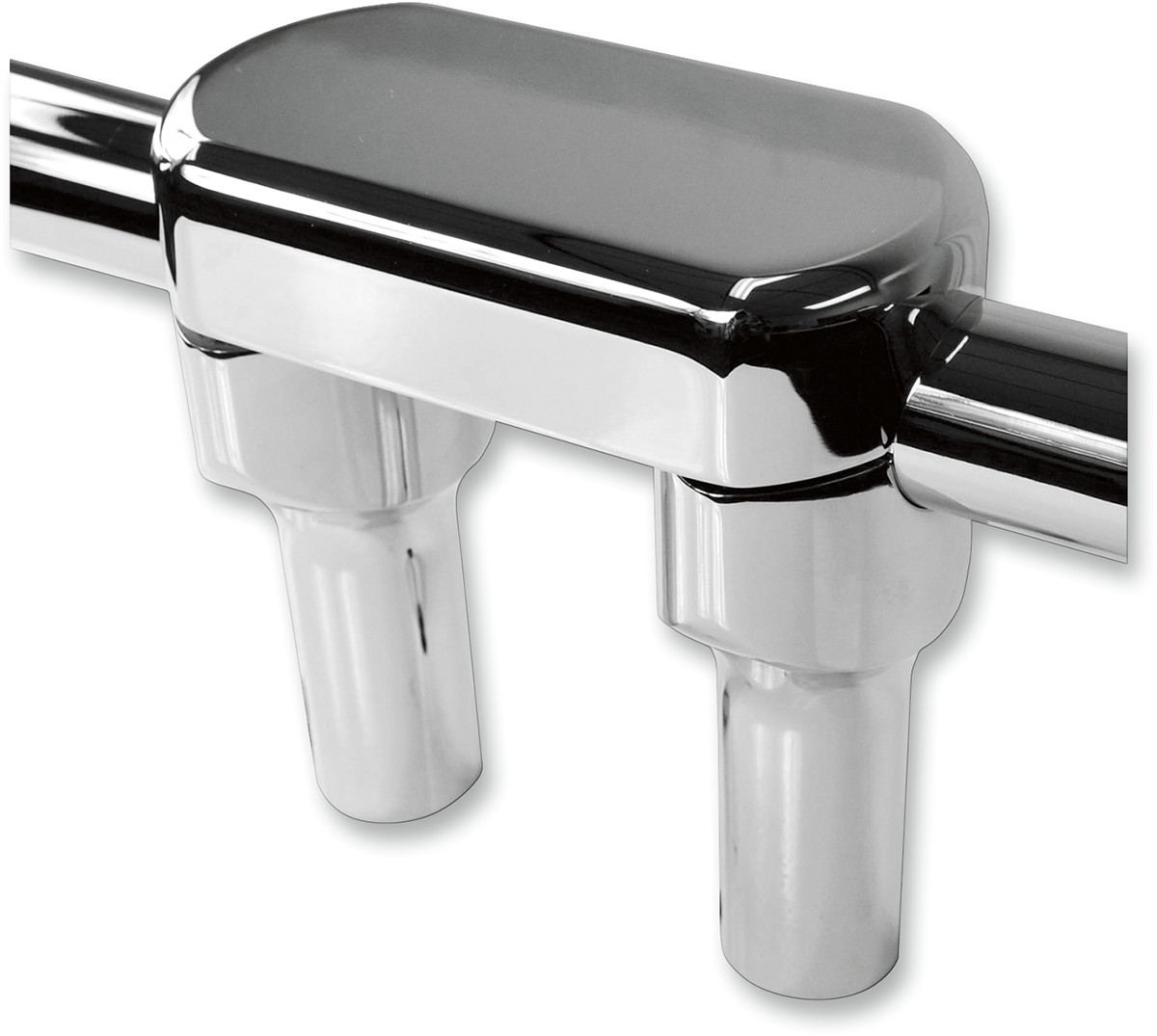 LA CHOPPERS Hefty Handlebar Riser & Top Clamp Kit