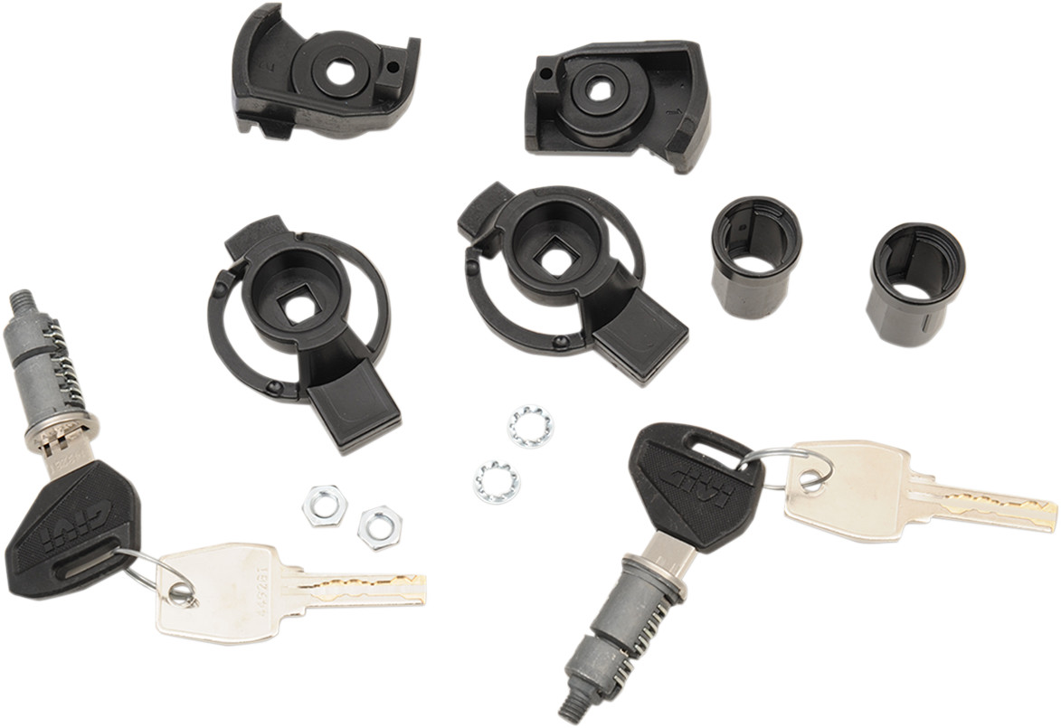 Givi SL101 / SL102 / SL103 / SL105 Black Key Security Lock Set