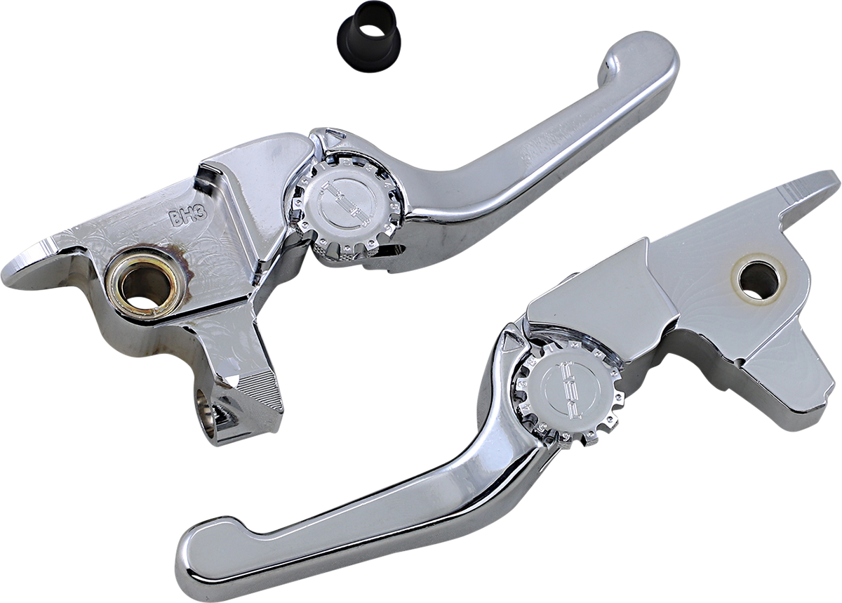 Psr Anthem Shorty Lever Set - Chrome Harley Davidson
