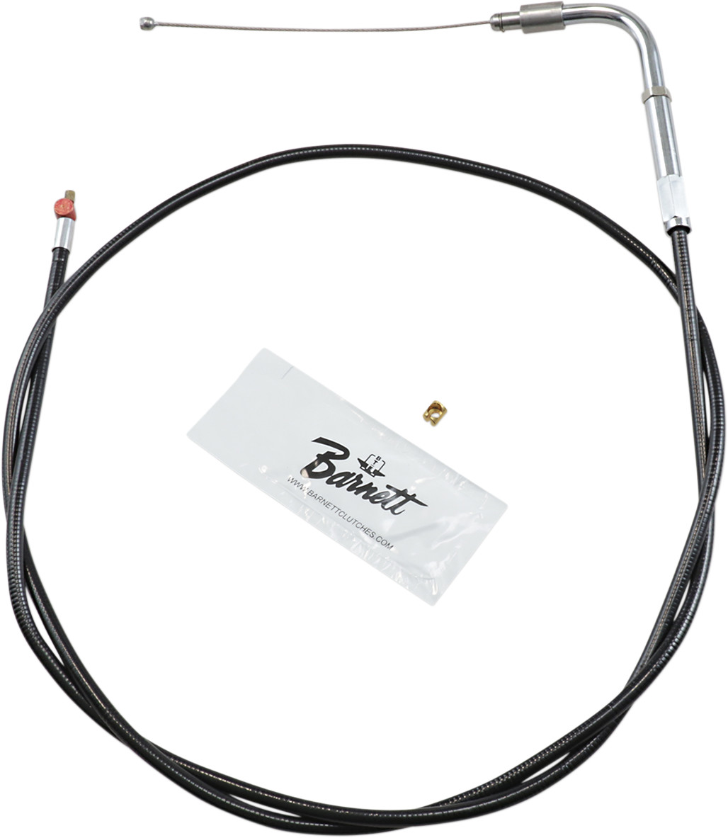 BARNETT Black Vinyl Throttle/Idle Cable