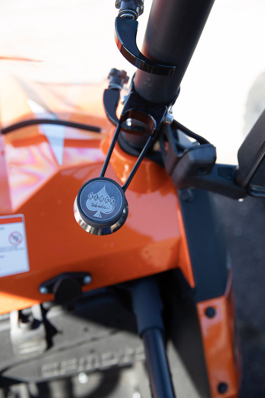 Klock Werks iOmount Offset Roll Cage Phone Mount