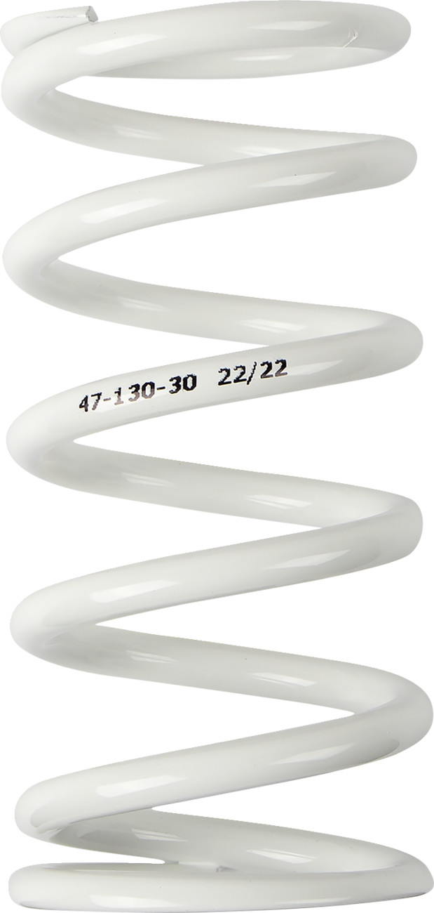Moose offroad Shock Spring - 47 mm OD - 30 n/mm - White Husqvarna/KTM/Gas Gas