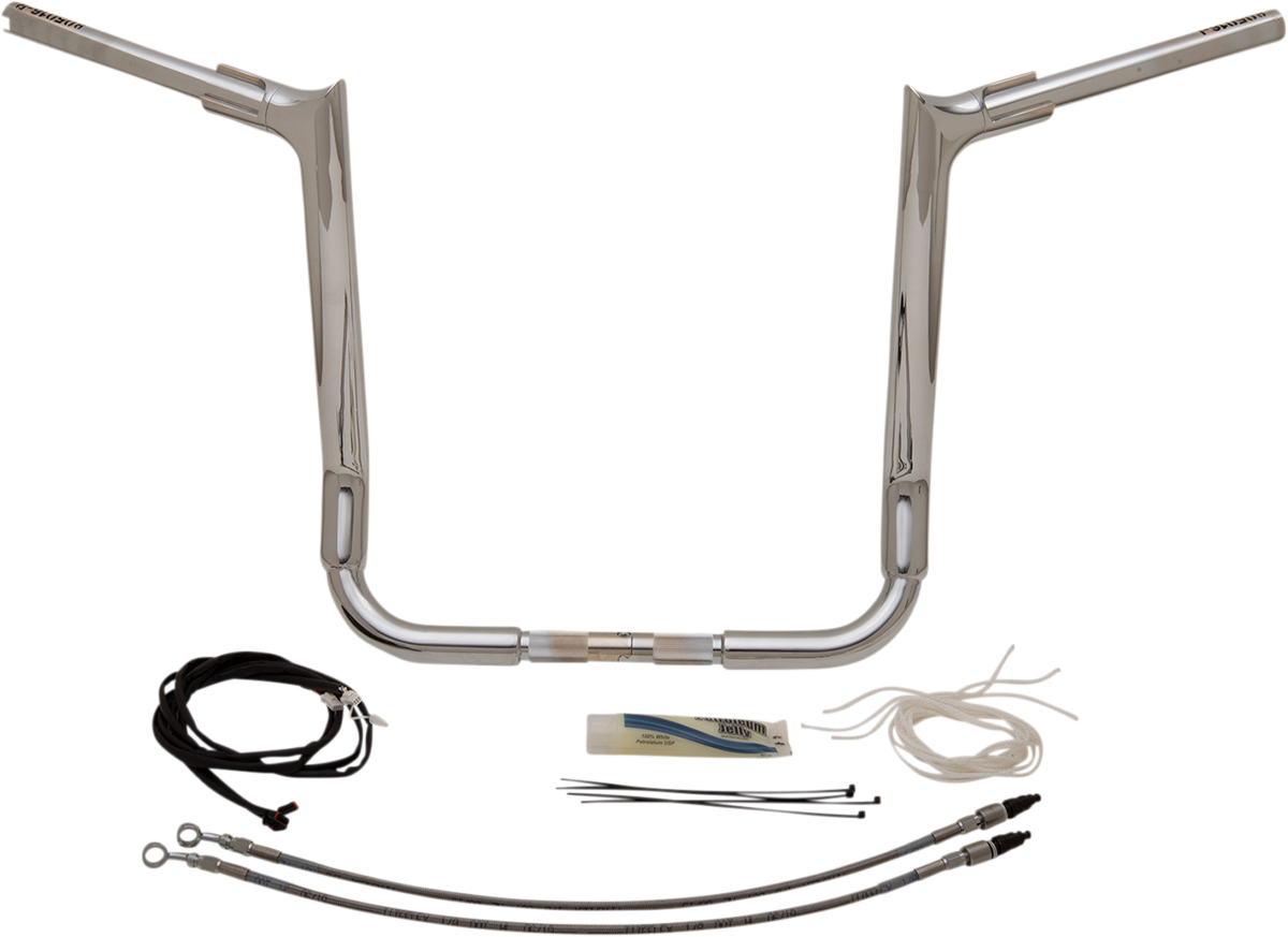 FAT BAGGERS INC. 1-1/2" EZ Install Pointed Top Handlebar Kit