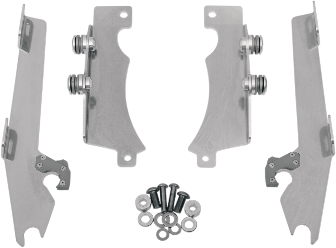 Memphis Shades Batwing Fairing Trigger-Lock Mount Kit Yamaha V-Star XVS1300 2007-2015