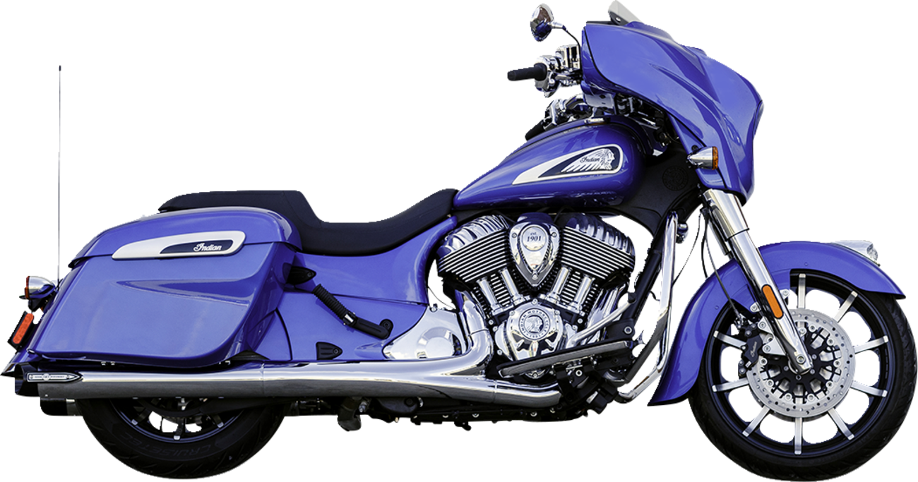 S&S Cycle Broadhead Slip-On Mufflers For Indian Touring 2014-2025