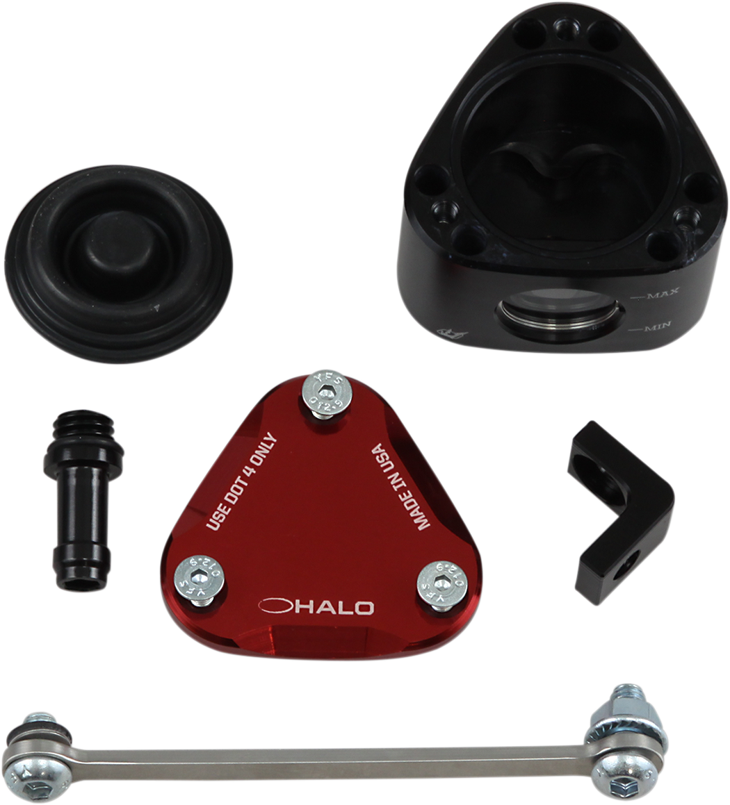 Driven Black 31cc Front Brake Reservoir Left Exit