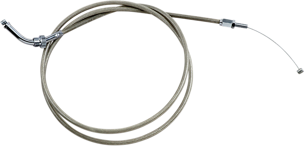 MOTION PRO Armor Coat Stainless Steel Throttle/Idle Cable for Cruisers