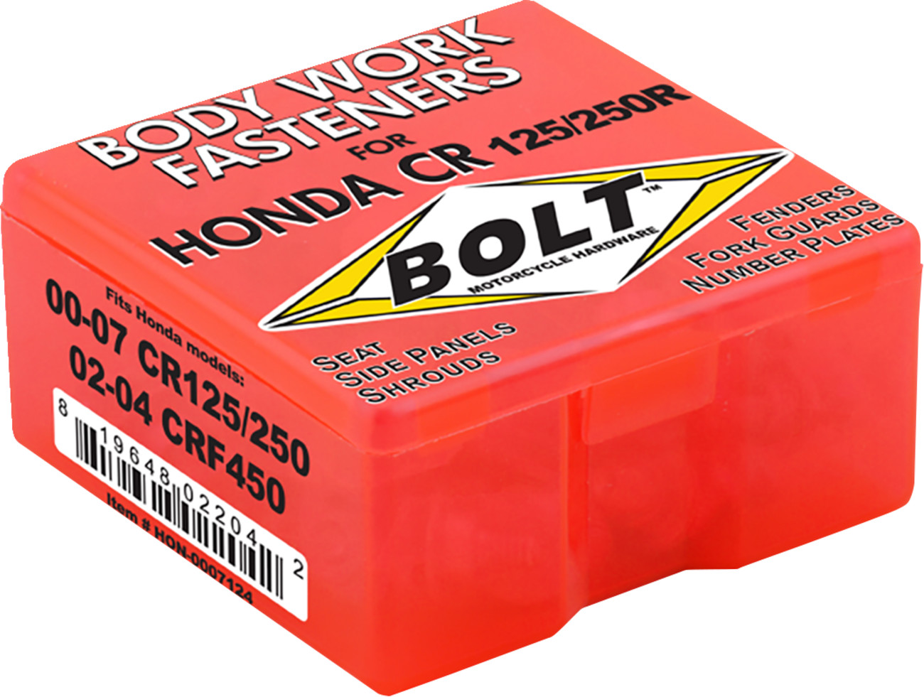 BOLT Full Body Work Fastener Kit