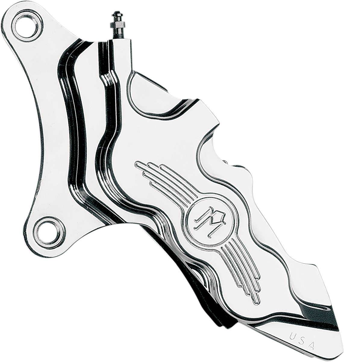 Performance Machine Six-Piston Differential-Bore Front Calipers For Harley 1984-1999