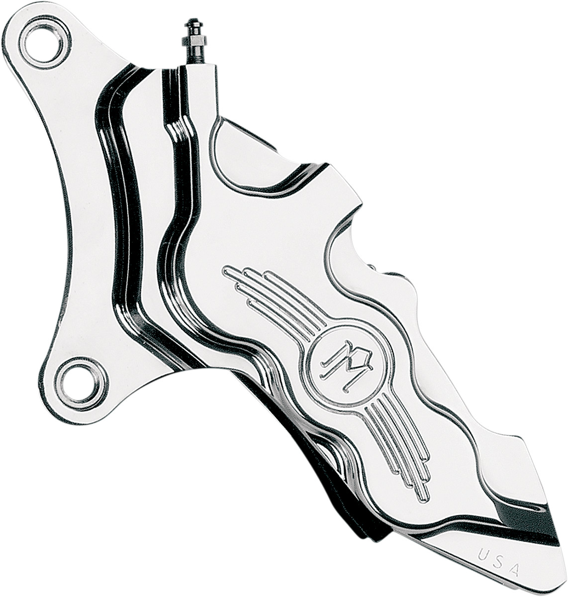 Performance Machine Six-Piston Differential-Bore Front Calipers For Harley 1984-1999