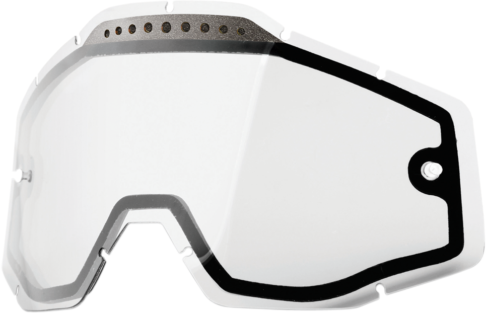 100% Racecraft / Accuri / Strata Replacement Dual Pane Vented Lens