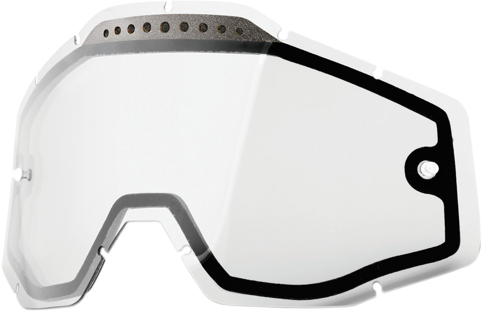 100% Racecraft / Accuri / Strata Replacement Dual Pane Vented Lens