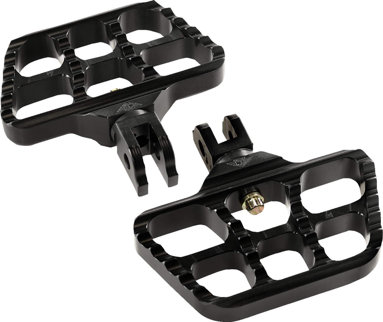 Joker Machine Serrated Mini Rider Floorboards For Harley Softail 2018-2025