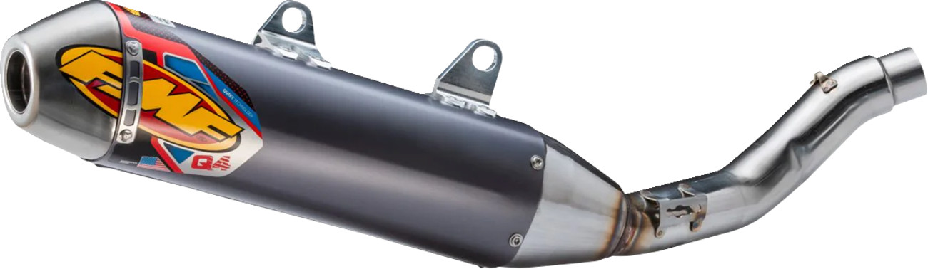 FMF Q4 HEX S/A Slip-On Exhaust Kawasaki KX450 2024-2025