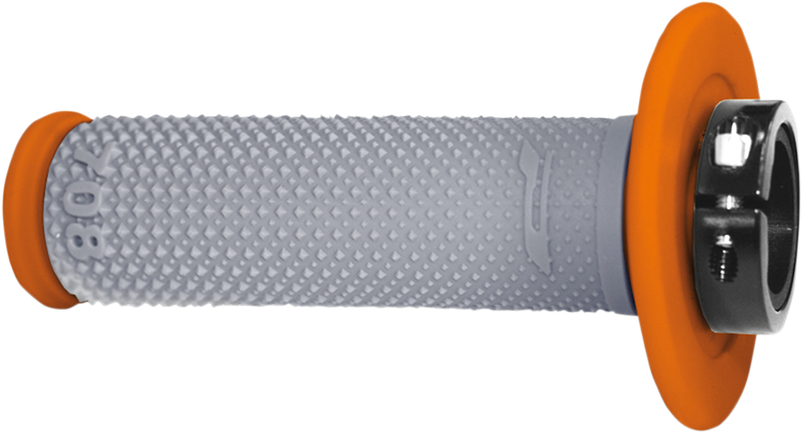Pro grip 708 Lock-On Grips - Orange/Gray