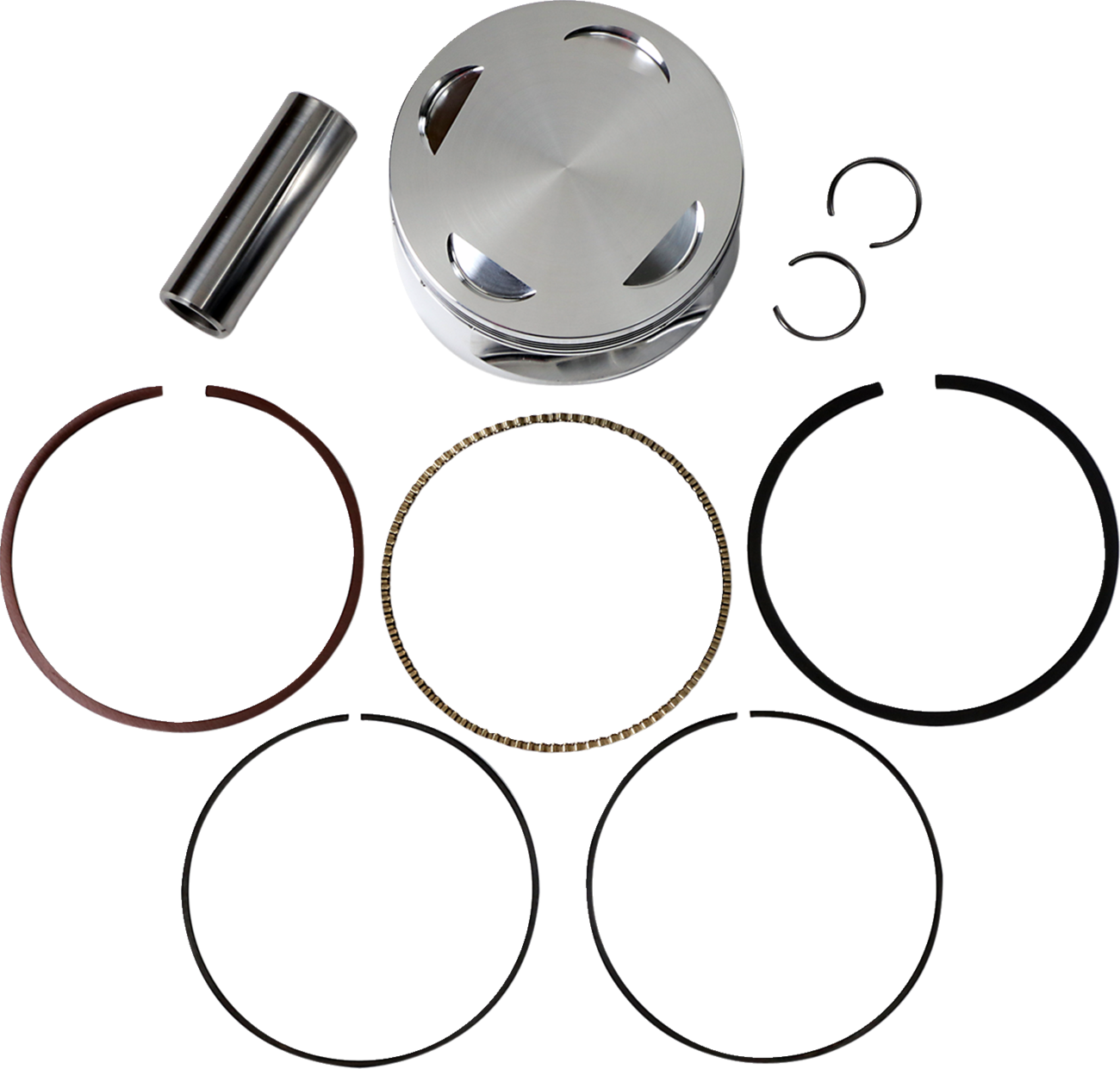 Je pistons Piston Kit - 101.00 mm - 10.5:1 CR - Honda