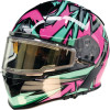 Z1R NEURON SNOW HELMET - PINK/TEAL