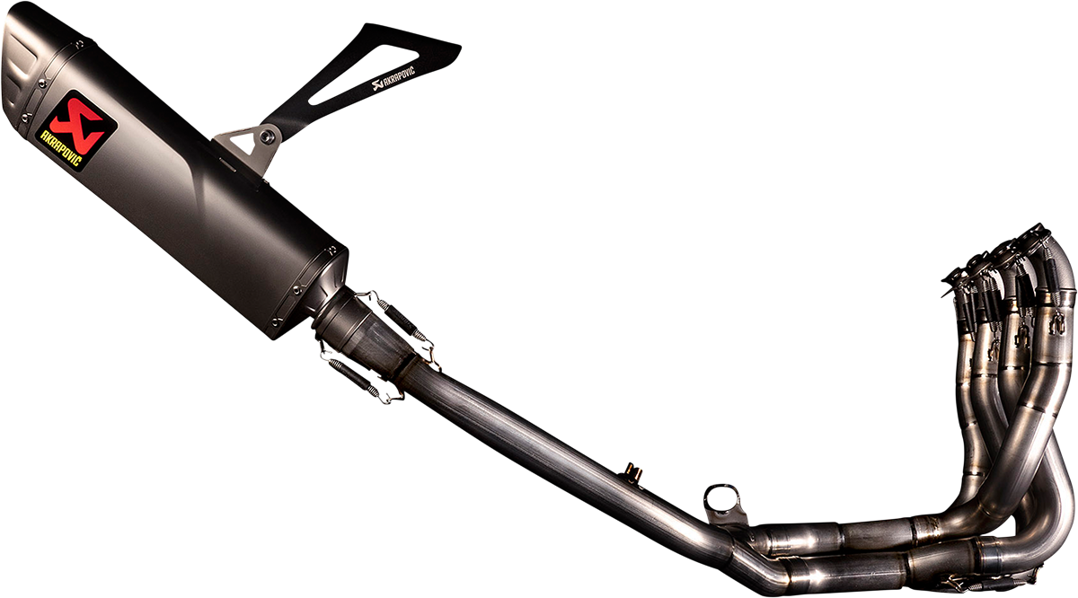 Akrapovic Racing Line Full Exhaust System 2022-2025 Yamaha YZF-R7 & 2024 Suzuki GSX-8R