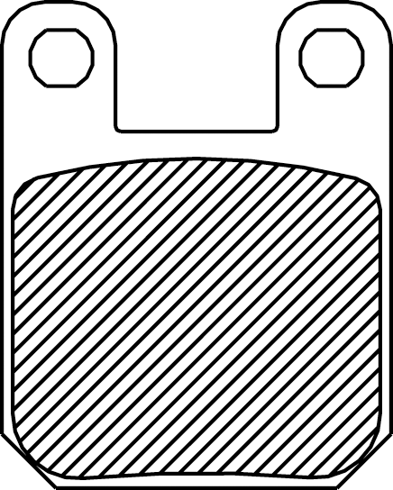 Drag specialties Sintered Brake Pads