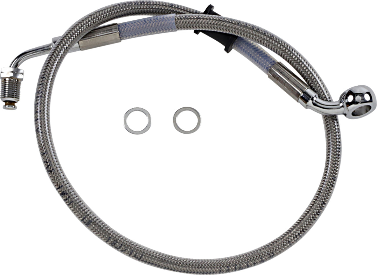Drag Specialties Stainless Steel Brake Line Kit