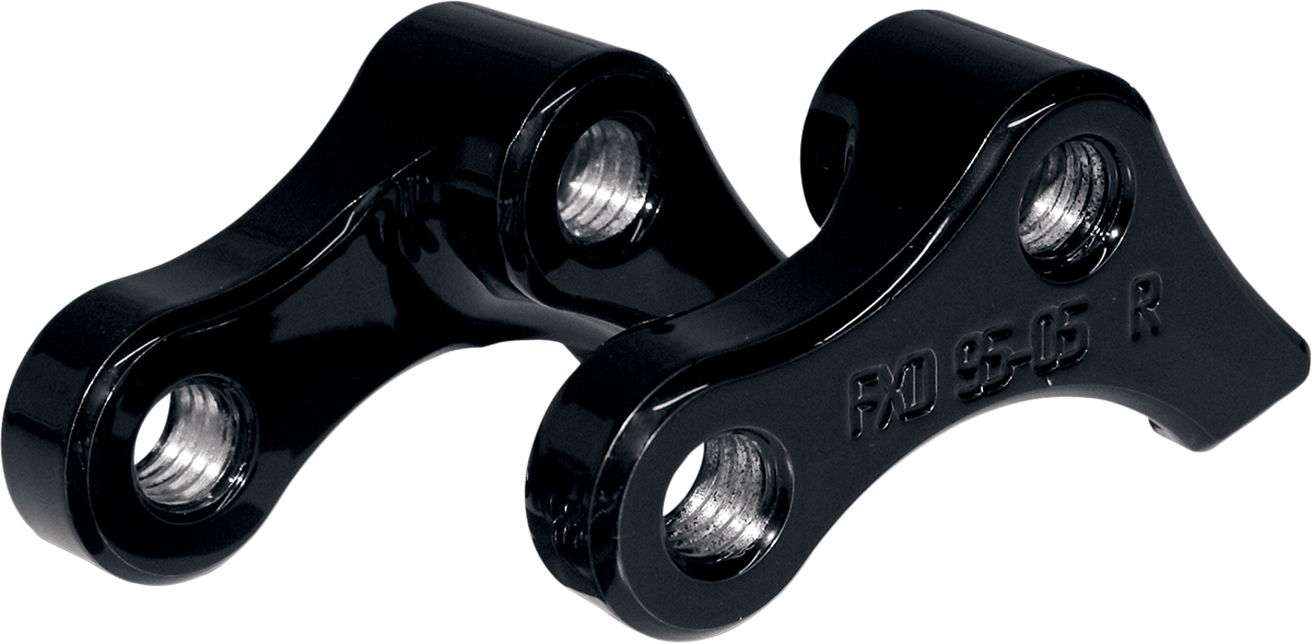 La Choppers Black 1" Rear Shock Lowering Kit 9905 Harley Davidson