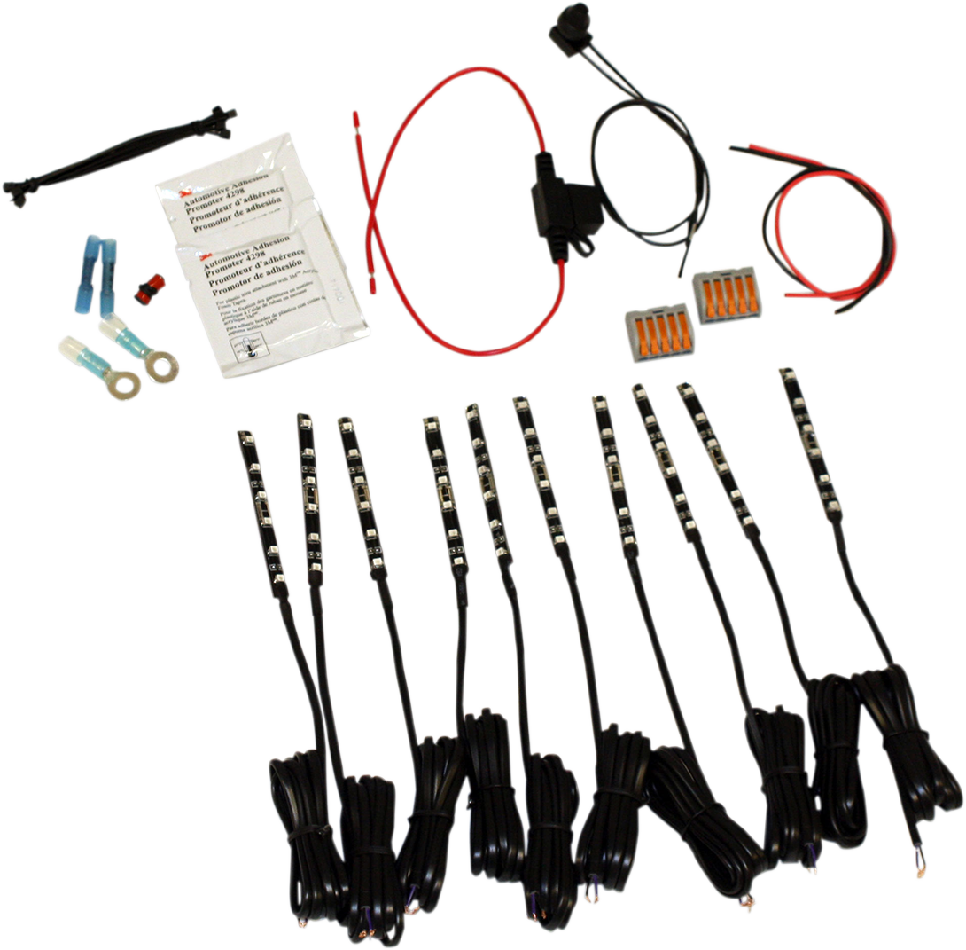 Custom Dynamics LED MagicFlex 2 Sport Engine Light Kit