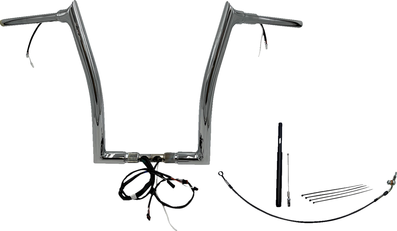 EZ Install Wired 1-1/2" Pointed Top Handlebar Kit