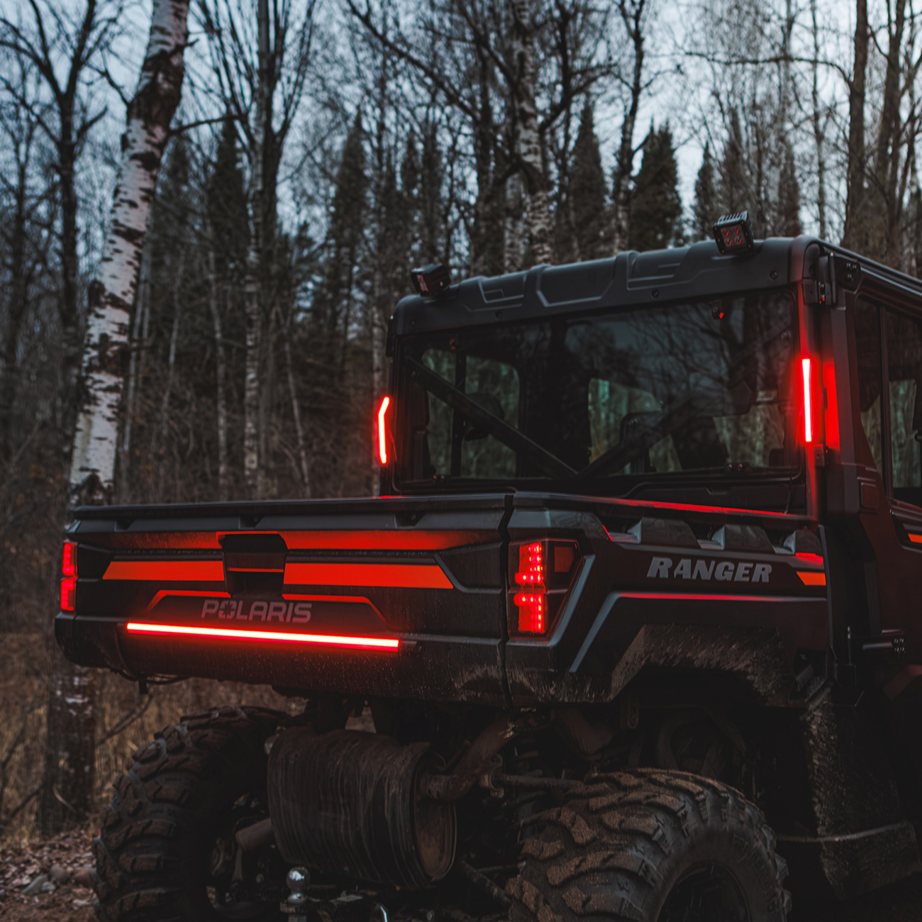 Ravek Running/Brake Light - Red - Ranger Polaris