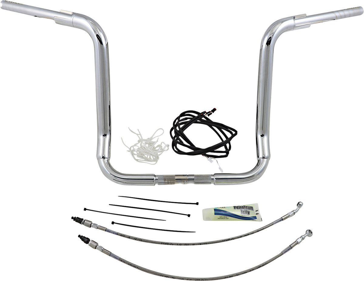 FAT BAGGERS INC. 1-1/2" EZ Install Rounded Top Handlebar Kit