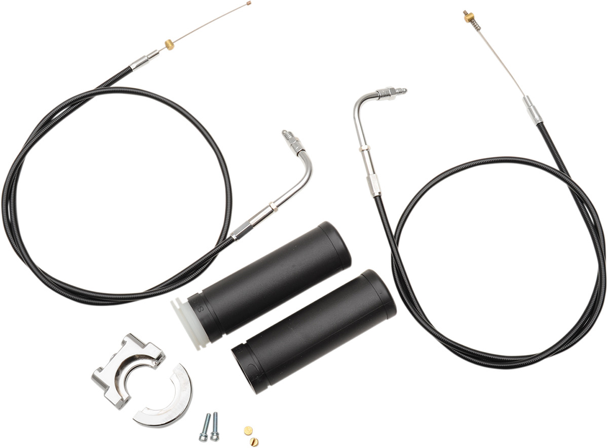 S&S CYCLE Dual-Cable Throttle Assembly Kit