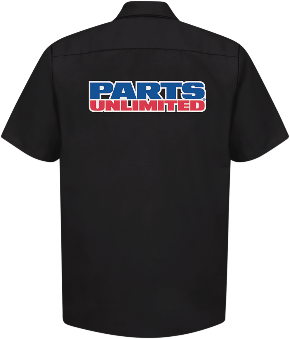 THROTTLE THREADS Parts Unlimited Shop Shirt