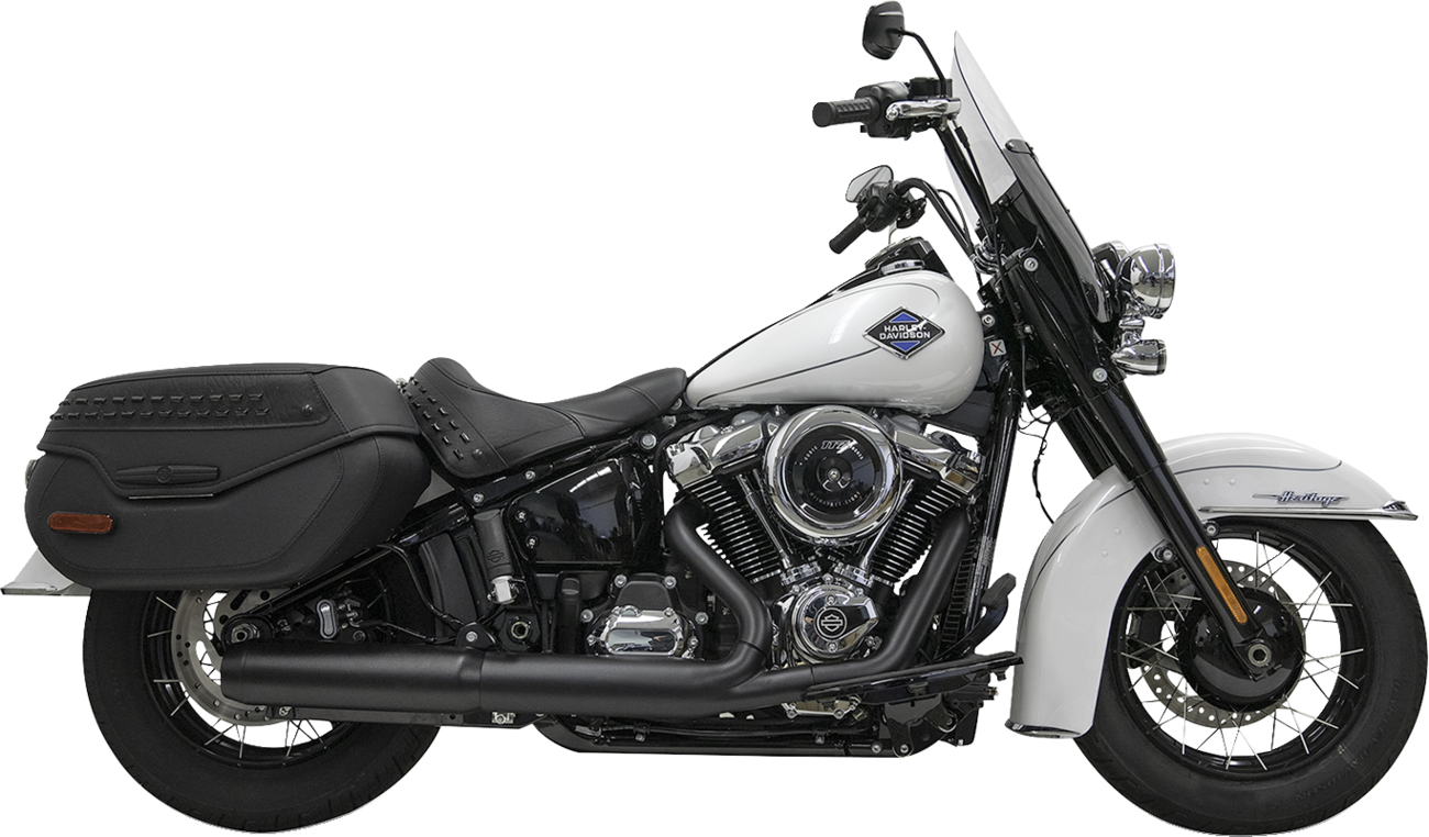 BASSANI XHAUST 4&quot; Slip-On Muffler with Baffle Core