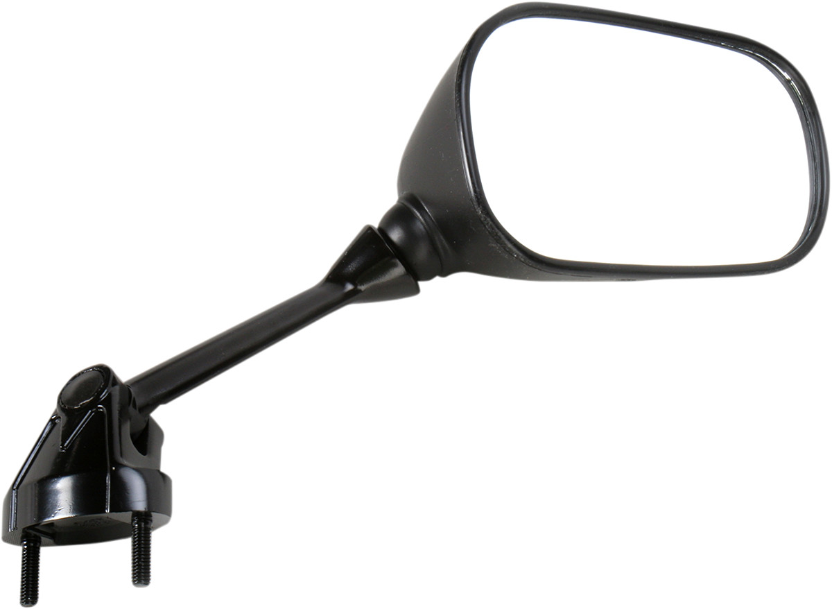 Emgo Mirror - Side View - Rectangle - Black - Right 2007-2008 Kawasaki ZX600 Ninja ZX-6R