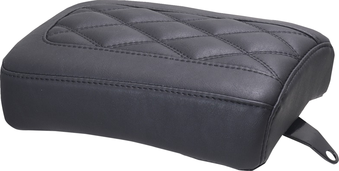 Mustang Tripper™ Passenger Seat - Double Diamond - Black Stitching - Nightster '22-'25 2022-2025 Harley Davidson RH975 Nightster / 2023-2025 Harley Davidson RH975S Nightster Special