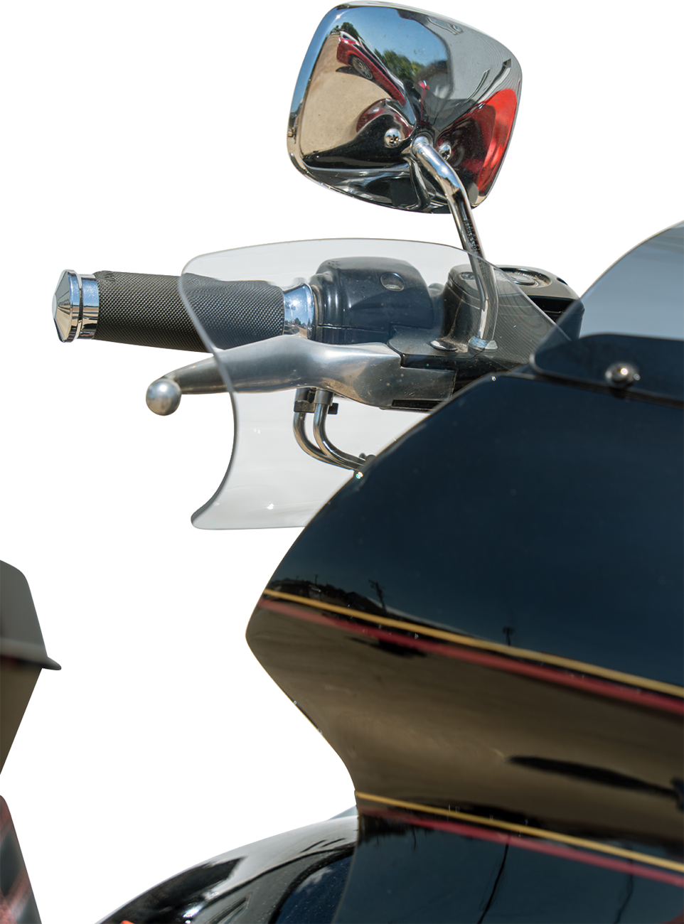 Klock Werks Flare Hand Guards For Harley with Hydraulic Clutch 2002-2020