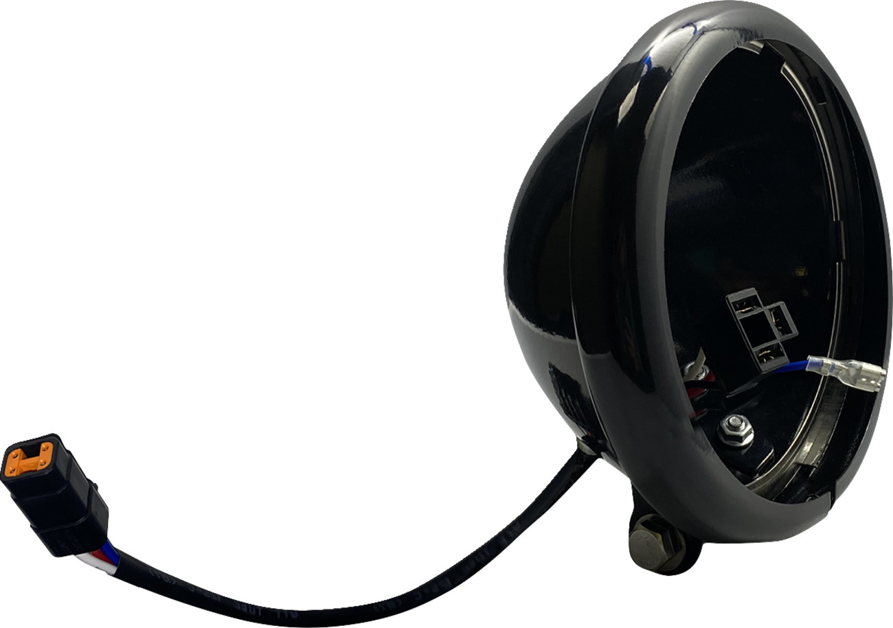 CUSTOM DYNAMICS Headlight Bucket with Wire Adapter