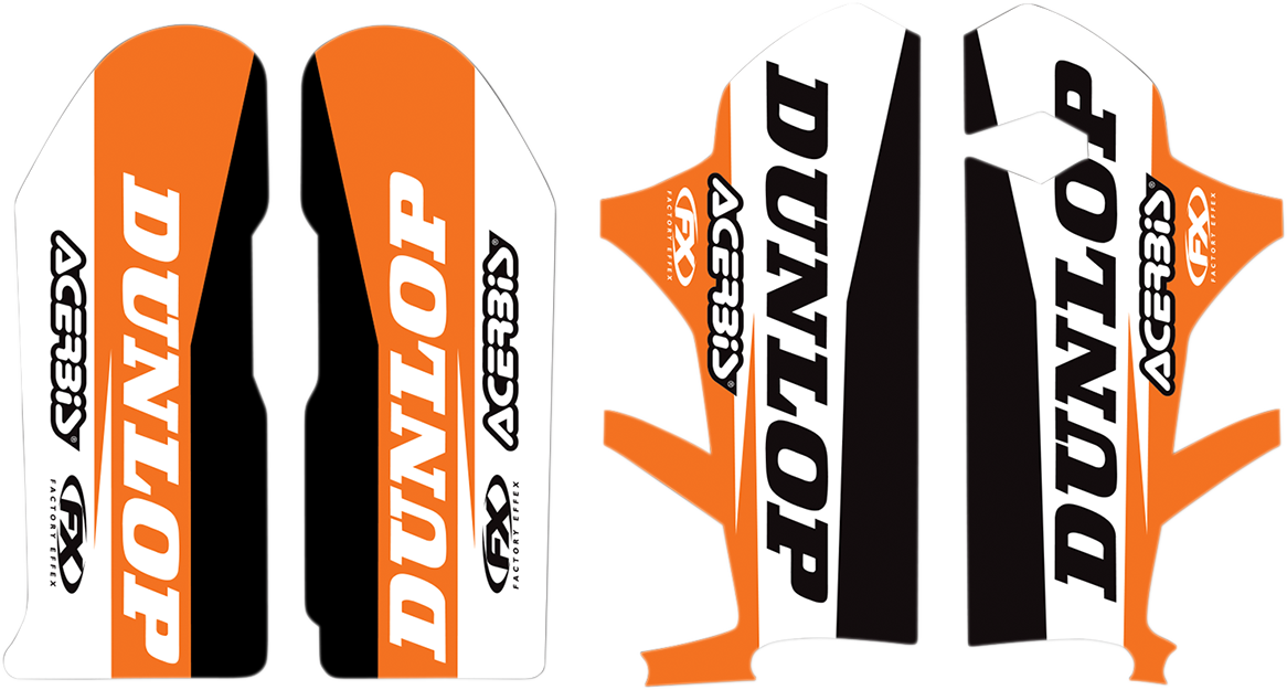 Factory effex Lower Fork Guard Graphics KTM