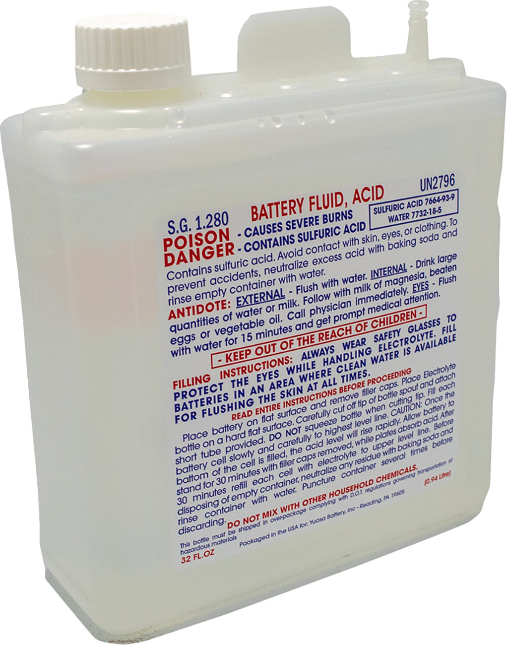 YUASA Battery Acid