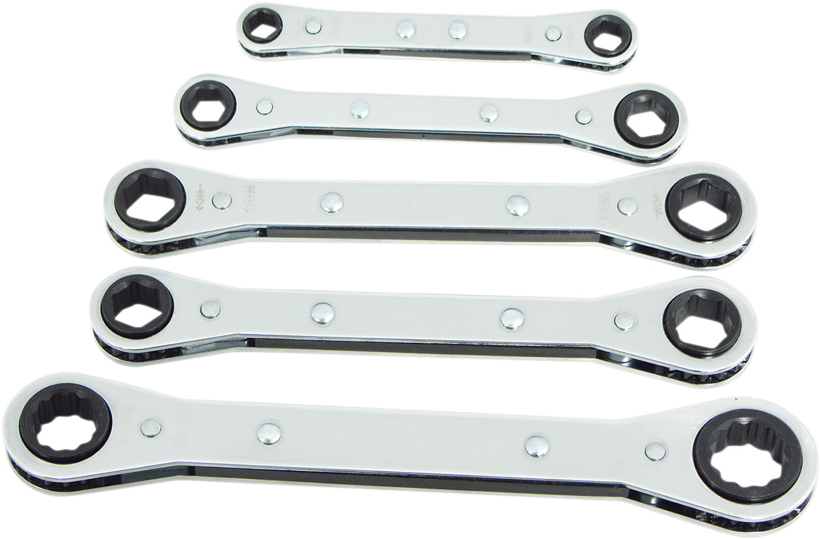 LANG TOOLS Ratcheting Wrench Set