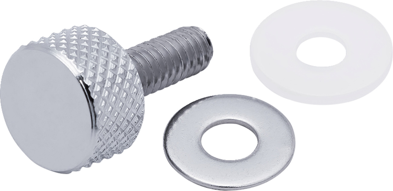 Ciro Knurled Seat Thumbscrew For Harley