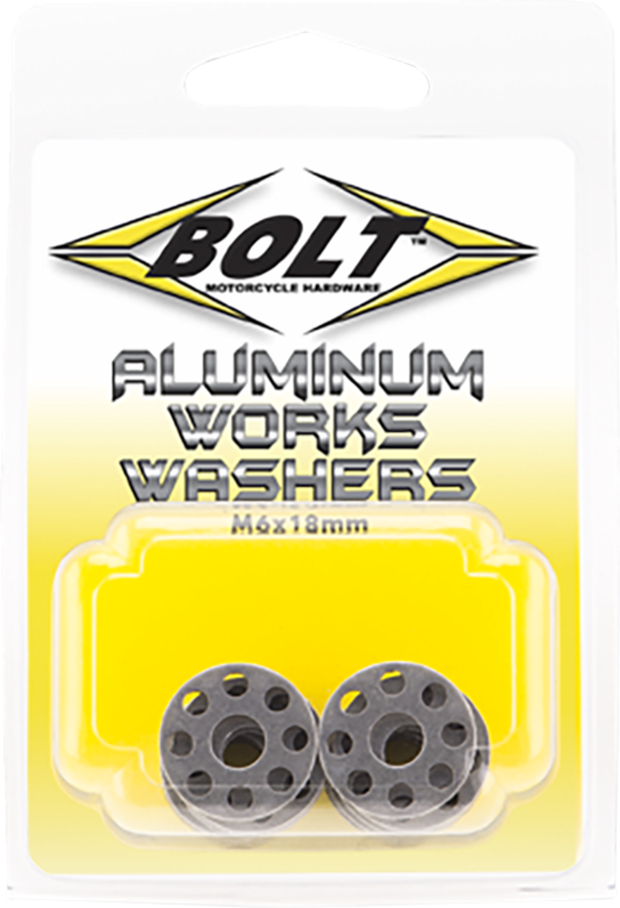 Bolt Hardware Aluminum Works Washers