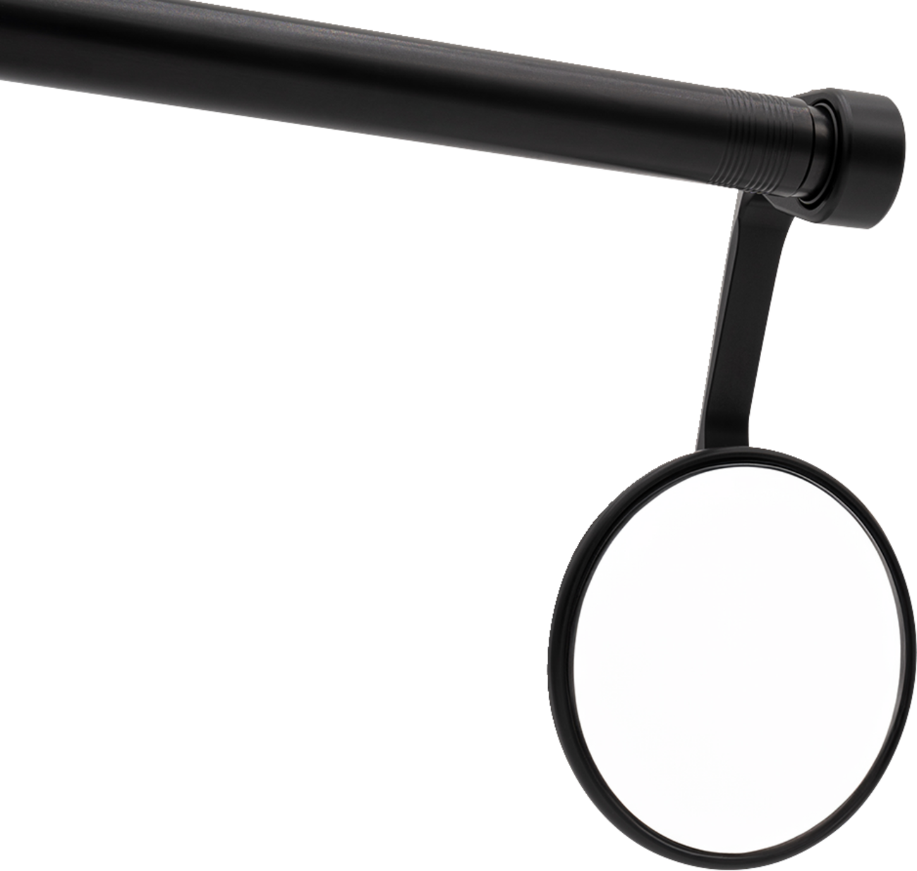 Gilles tooling Mirror - MOON - Side View - Round - Black - Right/Left - Each Aprilia/Ducati/Honda/Indian/Kawasaki/KTM/MV Agusta/Suzuki/Triumph/Yamaha/Husqvarna